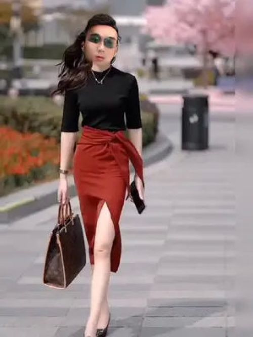 街拍搭配展示搭配大长腿气质美女街拍美女高跟鞋美女