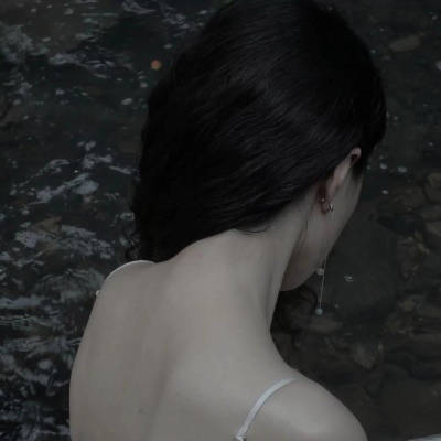 丧系列女头黑暗丧风格女头像