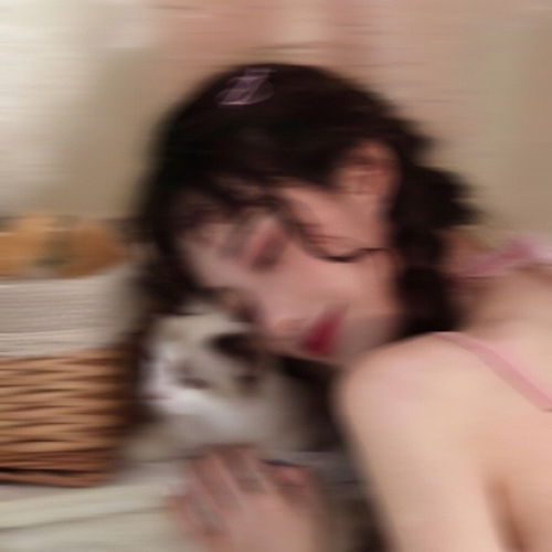 女生头像模糊女头