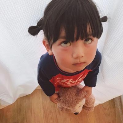 qq头像萌娃女孩