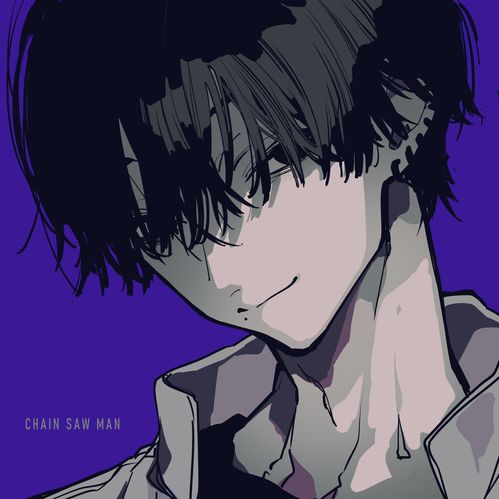 漫画暗黑系男生头像