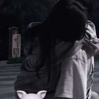一对两张的帅气情头双人头像