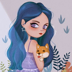 girls插画头像