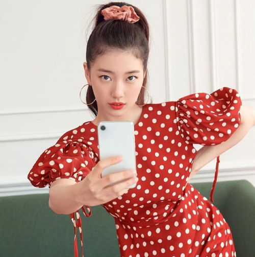 组图国民初恋秀智最新写真曝光穿红色波点裙嘟嘴撩人