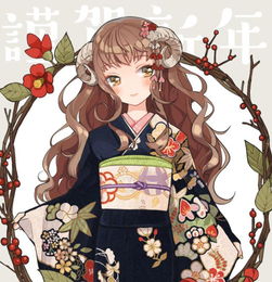 二次元和服美图欣赏古典系列,古香古色打扮华丽,动感迷人的漂亮女生