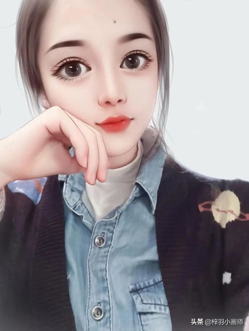 你的头像该换啦多款大眼芭比女生头像自信的女生最漂亮
