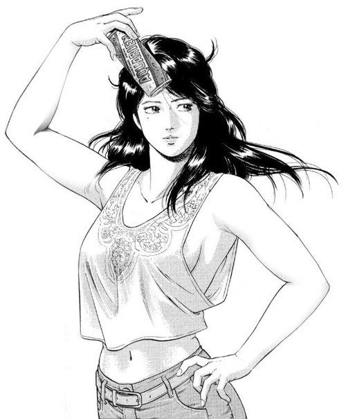漫画城市猎人ai真人化美女们的好身材太撩人