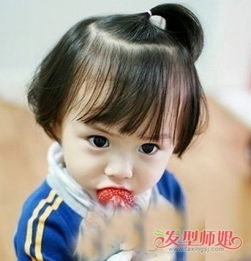 小孩子扎苹果头类型有哪些长方脸怎样扎出可爱发型发型师姐