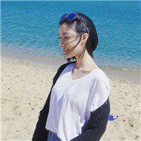 美女侧脸头像清纯微信头像图片大全