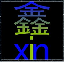 求做个qq头像动态鑫字急