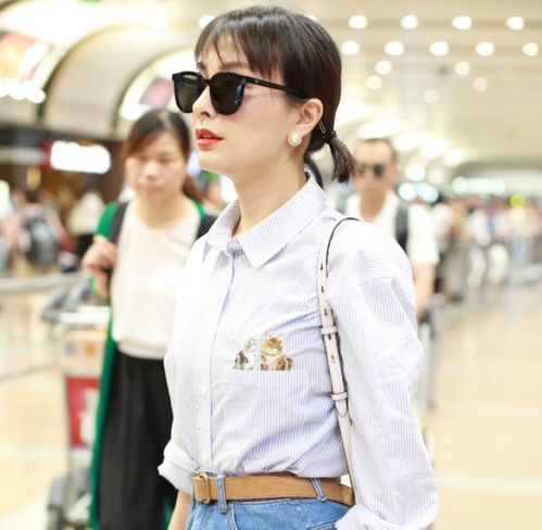 吴昕扎小辫现身机场,戴墨镜霸气十足网友同款造型远超谢娜
