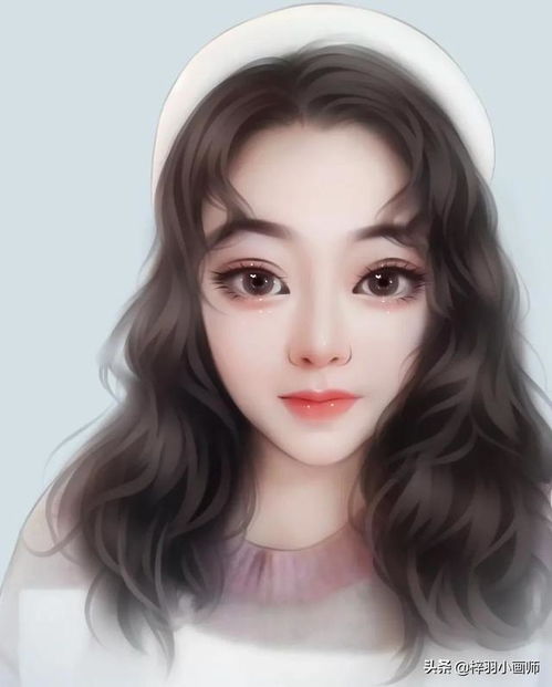你的头像该换啦芭比大眼精致女生头像时尚高端简约大气