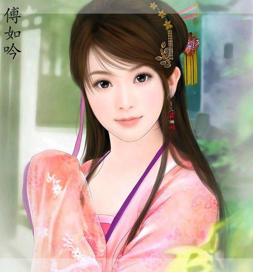 有谁能给我手绘古装美女的图片