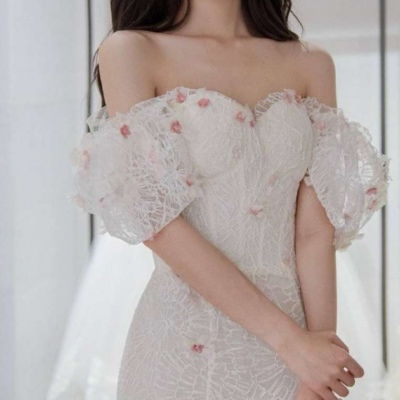 女生头像不露脸半身婚纱婚纱头像唯美好看