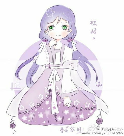 q版人物头像女生可爱拟人