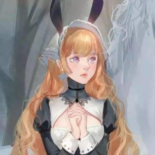 简单好看动漫女生头像