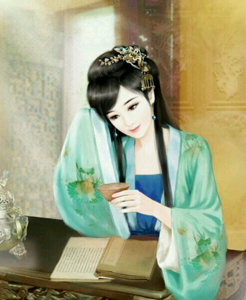 一顾倾人城,再顾倾人国惊艳古装手绘美女