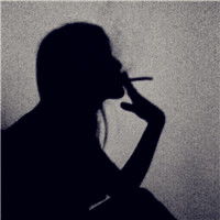 无聊了,寂寞了抽支香烟吧,伤感颓废女生头像抽烟的