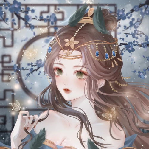 手绘头像女生定制古风