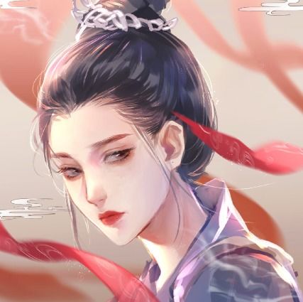 古风女生头像我好喜欢你,从天南到地北,从地老到天荒