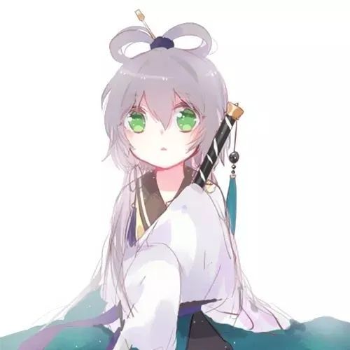 惊艳的古风女生头像本是青灯不归客,但因浊酒留风尘