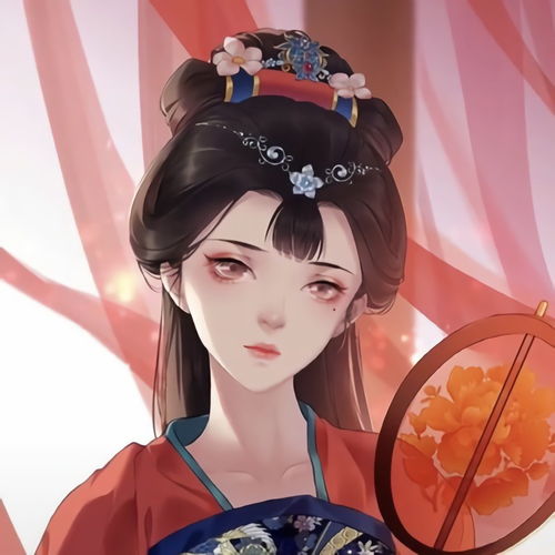 中国古风二次元女头,美到没朋友