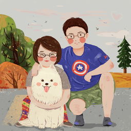 插画头像48