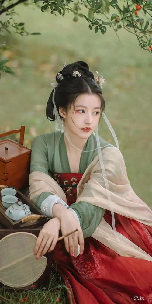 汉服美女仙气飘飘壁纸写真