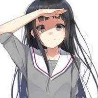 二次元刘海女生头像长发