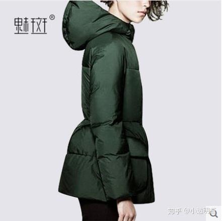 有什么好看的女生穿的绿色棉羽绒服推荐的