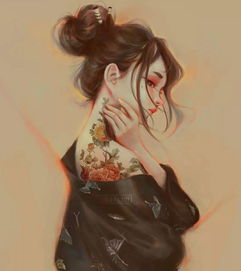 画中的女孩美到让人心跳加速