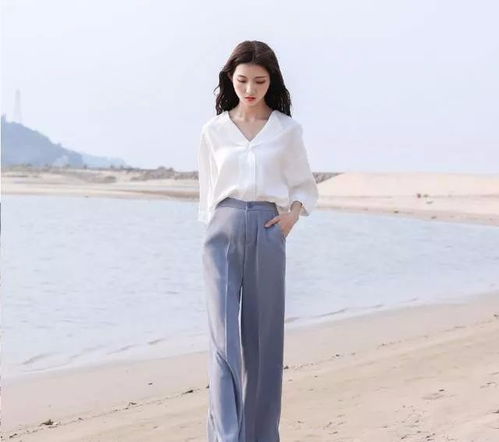 夏季清新气质穿搭look,小姐姐长得很好看穿得也好看