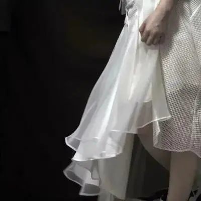 猫女头像女生专用白色皮裙