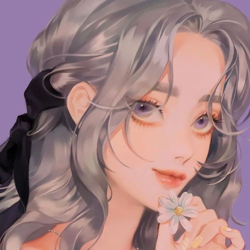 唯美手绘女生头像你若爱生活哪里都可爱