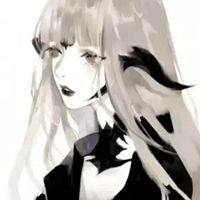 手绘个性头像女生黑白女生唯美黑白手绘头像