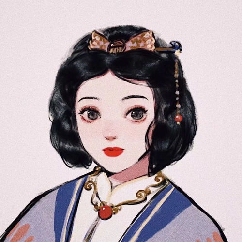 手绘女生头像只有星星才会被众人指点
