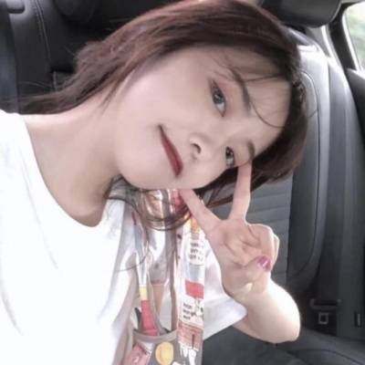 粉色控韩系少女头像2020新款高清真人软妹头像