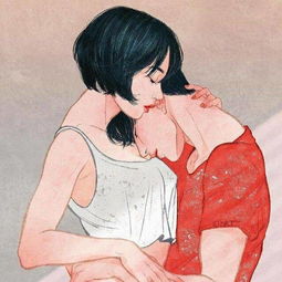 qq头像,一男一女