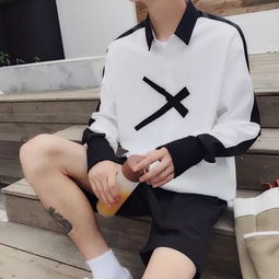 男生半身头像