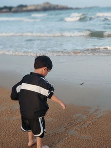 挖沙小少年在湄洲岛年度闺蜜之旅多了一个拖油瓶