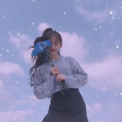 风格混搭一眼惊鸿的女生头像