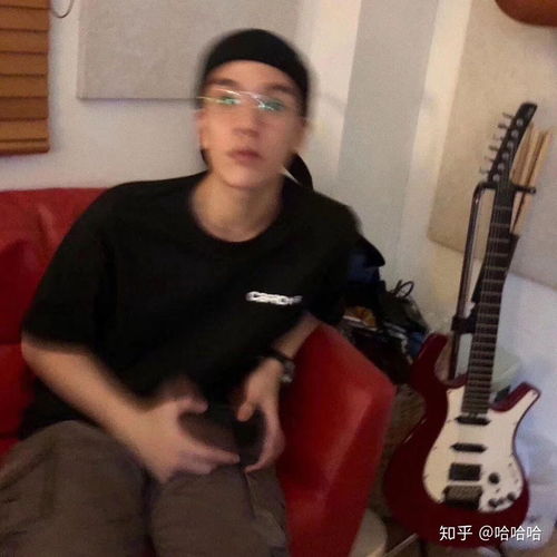 男头头像模糊朦胧感