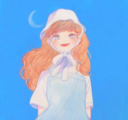 色彩单纯造型可爱,韩国插画师笔下,童趣可爱的人物彩铅
