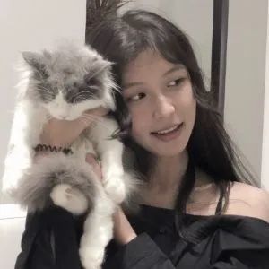 仙女头像第94期女孩与猫咪头像,养猫咪变成撸猫战士