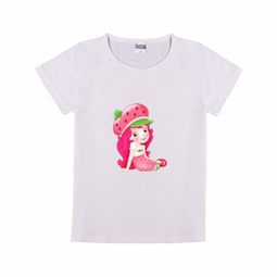 草莓女孩2时尚童装修身t恤