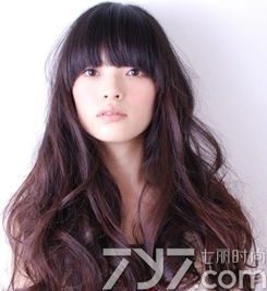 减龄法宝齐刘海发型图片变身清新美少女