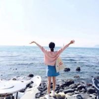 夏天来了的女生头像海边意境适合夏至用的微信头像
