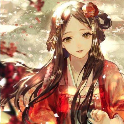qq头像女生高冷带字古风