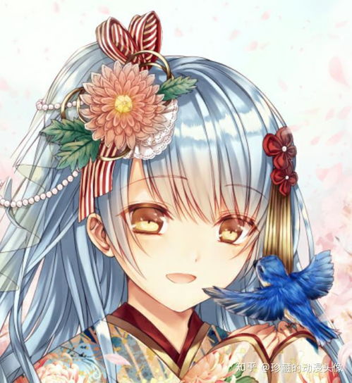 二次元和风女头像