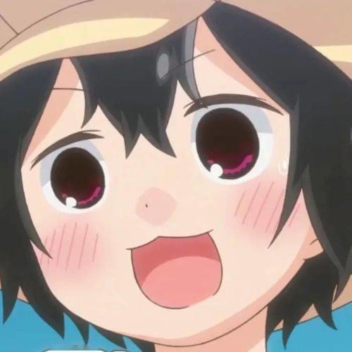 二次元动漫怼脸女生头像日子需要我们积极向上